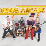 Denim Arcade posing for a album cover