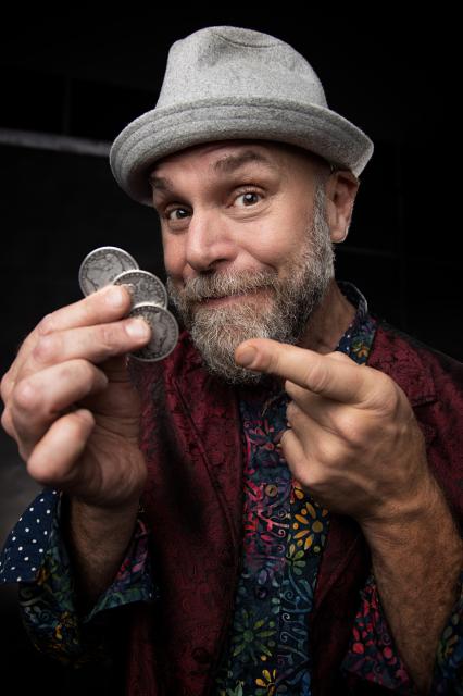 A magician for any special event occasion or theme party.