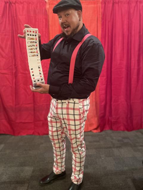Atlanta Magician, Walk around Magic, Thrilling Card Magician  