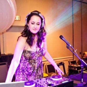 Dj Vanessa Djing at an event